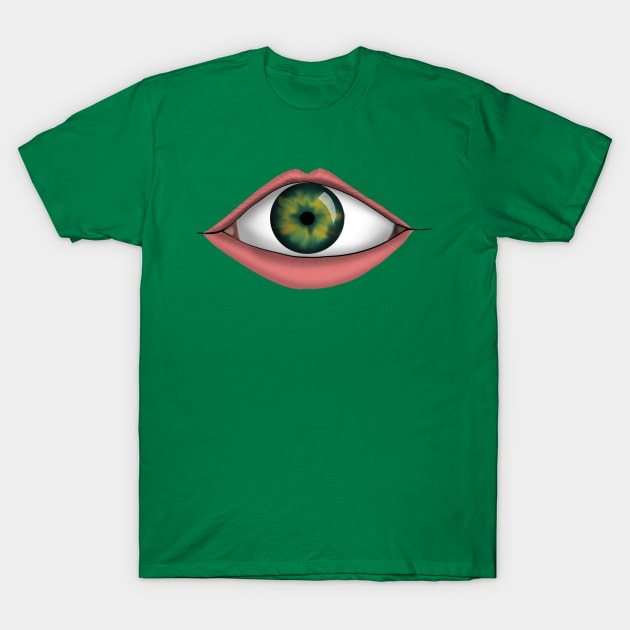 Eye mouth T-Shirt by ThePurplePigeon